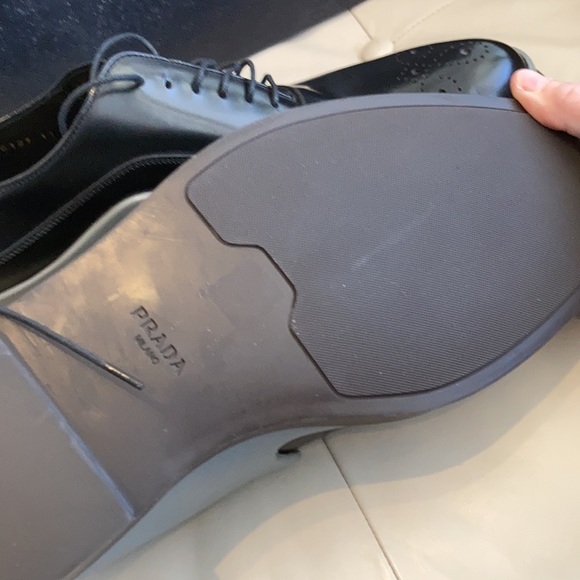 Prada black and grey shoes. NWT Size 11 - Picture 4 of 6